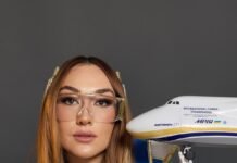 Вместо вечернего платья — копия легендарного самолета: украинка поразит мир костюмом “Мрии” на конкурсе в Египте (ФОТО)