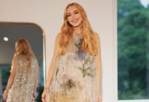 Линдси Лохан показала, как отпраздновала 40-летие