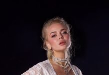 Гросу чуть не разбилась о скалы на съемках клипа