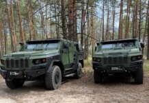 Нацгвардія отримала перші бронеавтомобілі Варта-2