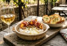 Сочный персик, прошуто и нежный сыр: рецепт невероятной закуски, от которой просто не оторваться (ВИДЕО)