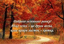 Яркое начало прохладного дня: красивые открытки с пожеланием хорошего осеннего утра