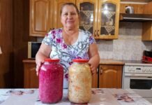 Готовим две блюда за один раз: необычный “двойной” рецепт квашеной капусты с морковью и свеклой (ВИДЕО)