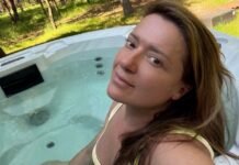Могилевская впервые побывала на рыбалке с мужем и поделилась впечатлениями
