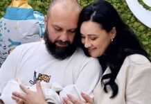 Соломия Витвицкая показала первую прогулку в Киеве с новорожденным сыном Устимом